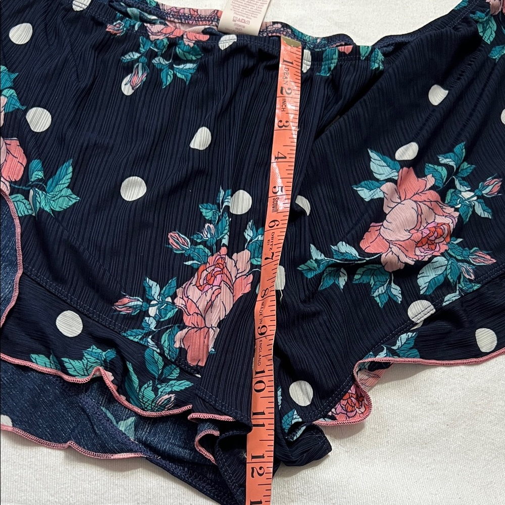 Secret Treasures Floral Polka Dot PJ top and bottom - Picture 10 of 11